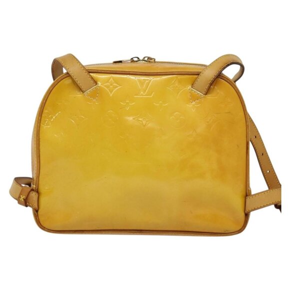 LOUIS VUITTON Monogram Vernis Marley Backpack Yellow - Picture 3 of 15